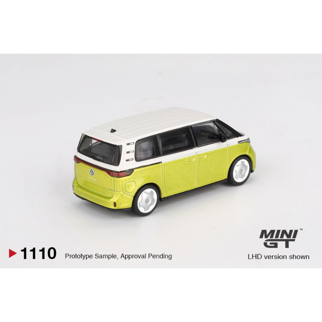 Mini GT Volkswagen ID.Buzz Candy White/ Pomelo Yellow - 1110