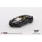 Mini GT Bugatti W16 Mistral Black - 1058