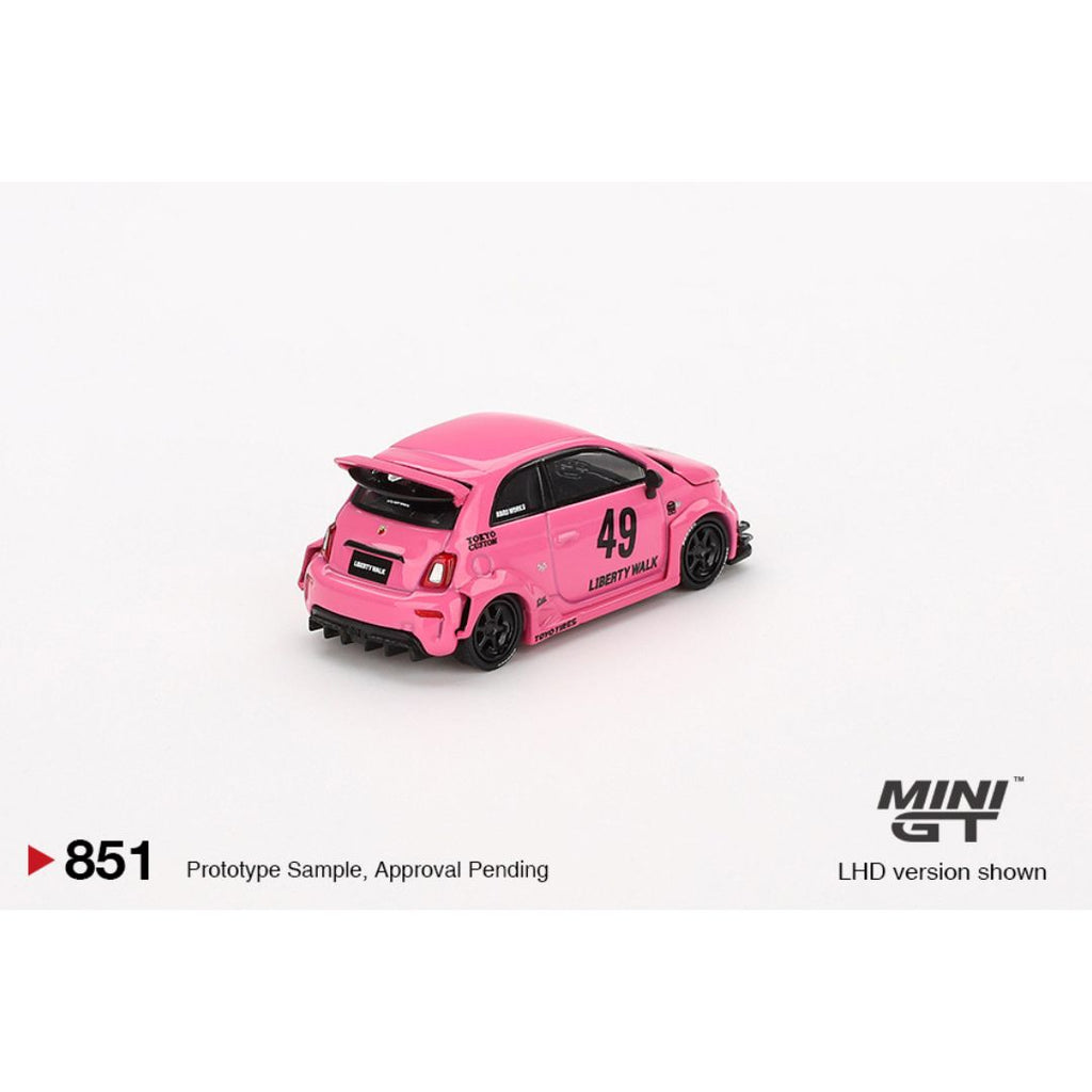 Mini GT ABARTH 595 LB-WORKS x Abas Works - 851
