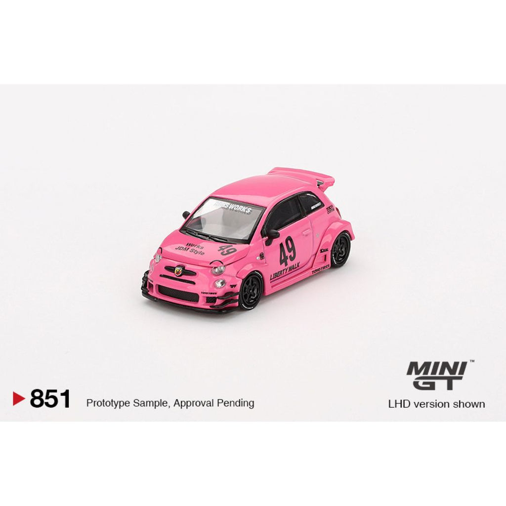 Mini GT ABARTH 595 LB-WORKS x Abas Works - 851