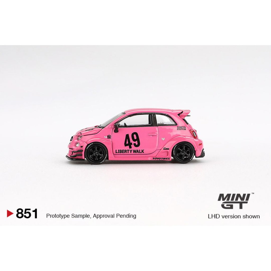 Mini GT ABARTH 595 LB-WORKS x Abas Works - 851
