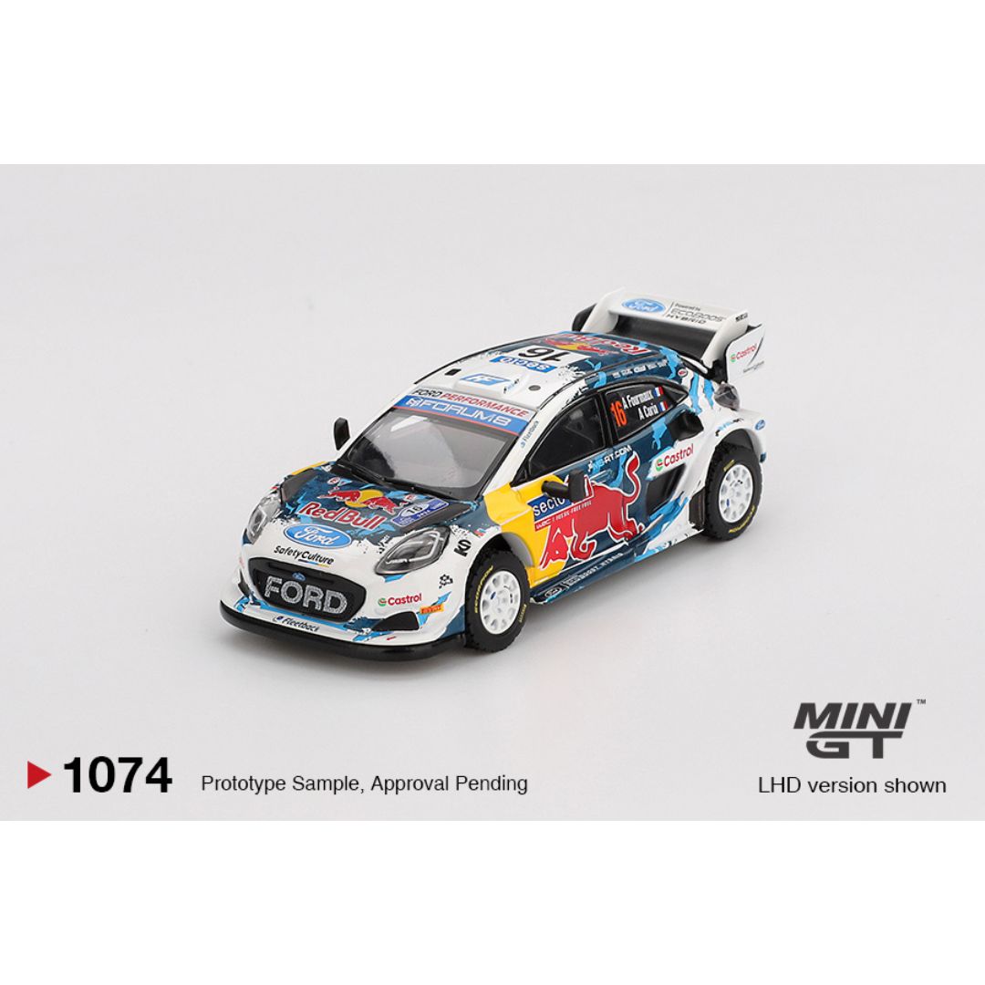 Mini GT Ford Puma Rally1 #16 M-Sport Ford WRT 2024 Rally Finland 3rd Place - 1074