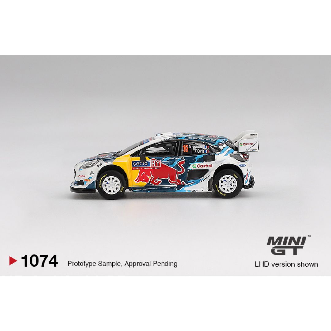 Mini GT Ford Puma Rally1 #16 M-Sport Ford WRT 2024 Rally Finland 3rd Place - 1074