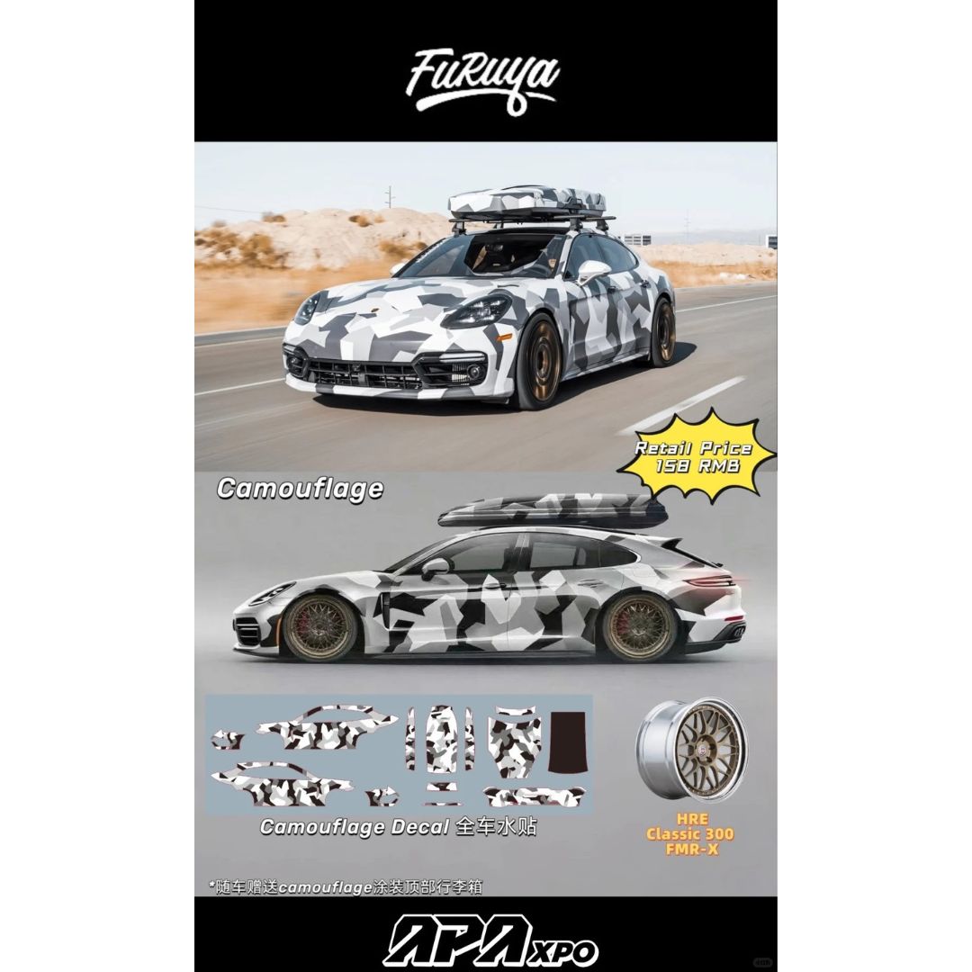 *PRE-ORDER* Furuya Porsche Panamera Camouflage | 2025 Auto Passion Alliance (APA)