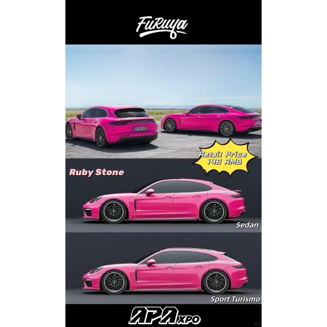 *PRE-ORDER* Furuya Porsche Panamera Ruby Stone | 2025 Auto Passion Alliance (APA)