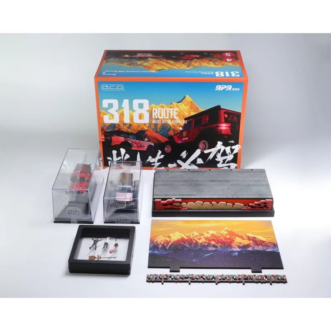 *PRE-ORDER* GCD Set 318 Route Road Trip Convoy | 2025 Auto Passion Alliance (APA)