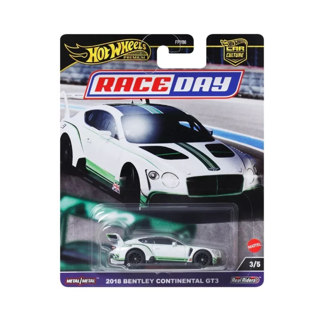 Hot Wheels 2018 Bentley Continental GT3 - Raceday