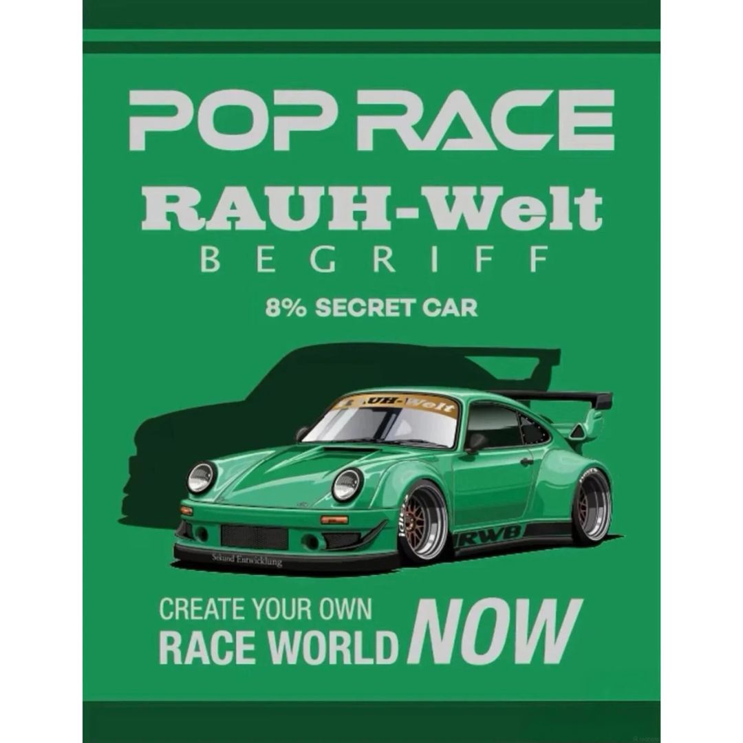 *PRE-ORDER* Pop Race RWB 930 Green | 2026 Hobby Expo China