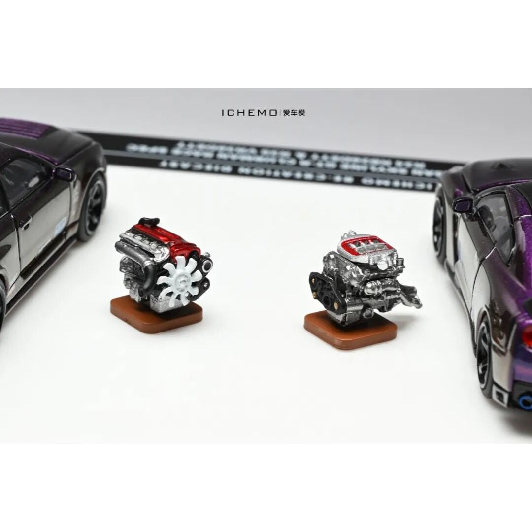 *PRE-ORDER* Ichemo Set GTR R34 / GTR R35 CRS Midnight Purple | 2025 Auto Passion Alliance (APA)