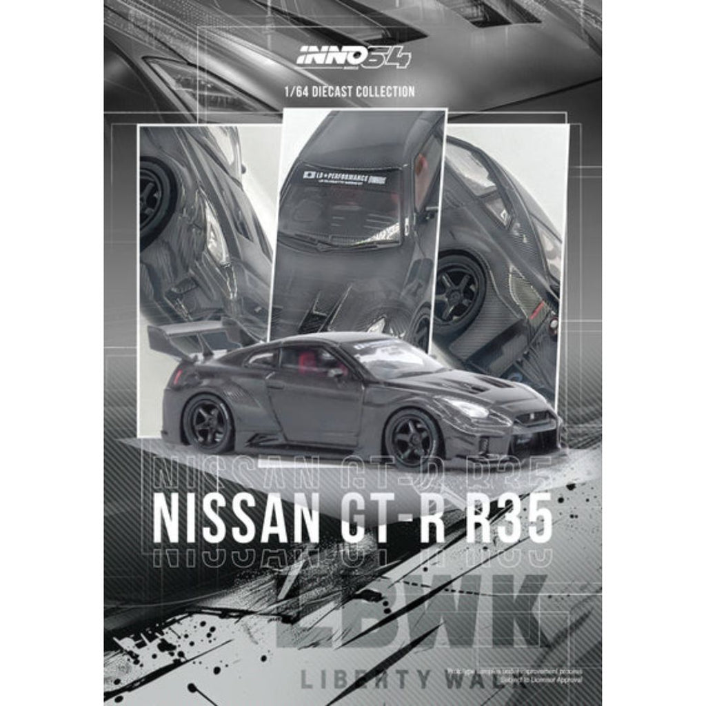 Inno 64 Nissan GT-R (R35) LBWK LB Super Silhouette 35GT-RR Full Carbon