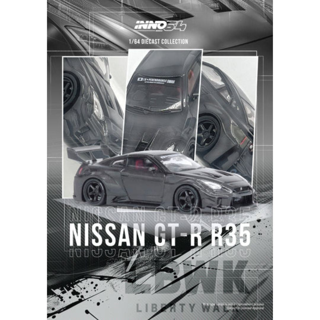 Inno 64 Nissan GT-R (R35) LBWK LB Super Silhouette 35GT-RR Full Carbon