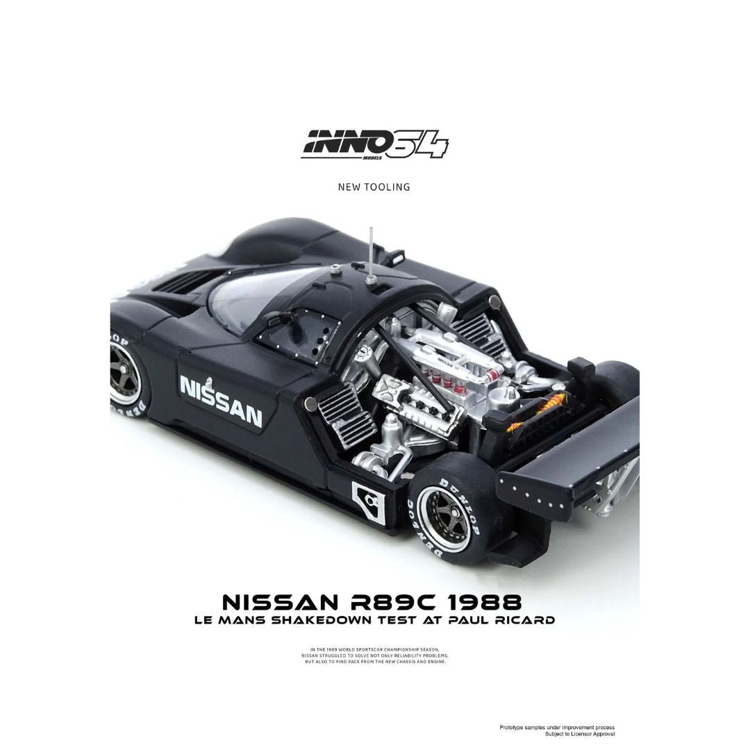 Inno 64 Nissan R89C Le Mans Shakedown Test at Paul Ricard 1988