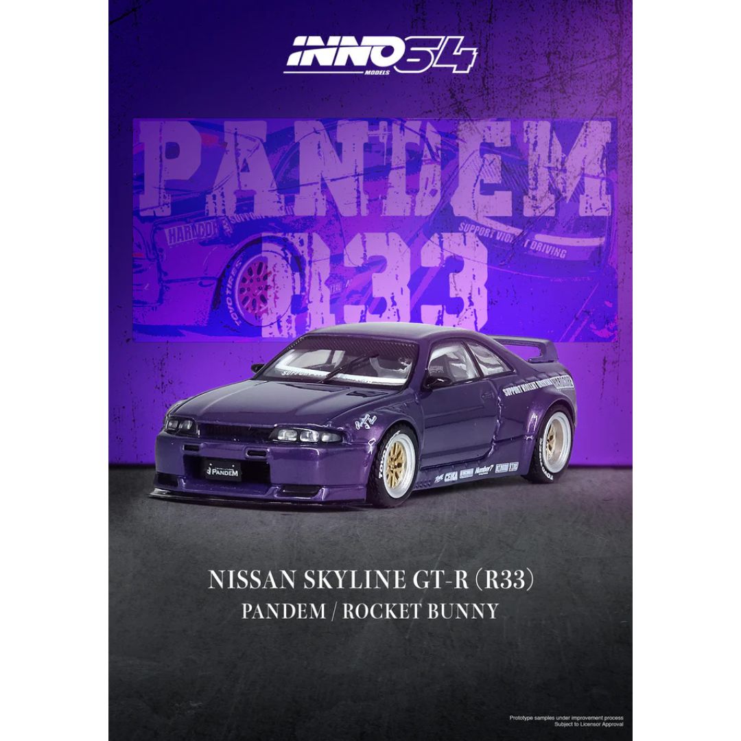Inno 64 Nissan Skyline GT-R (R33) Pandem / Rocket Bunny