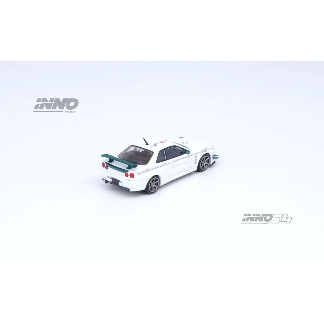 Inno 64 Nissan Skyline GT-R (R34) V-Spec Tuned by Mine's - Blanco
