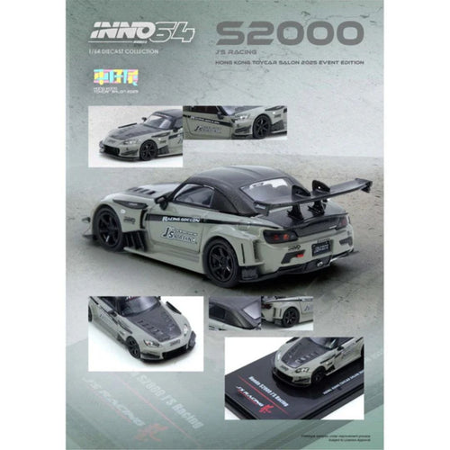 *EN CAMINO* Inno64 Honda S2000 J's Racing Hong Kong Toy Car Salon 2025