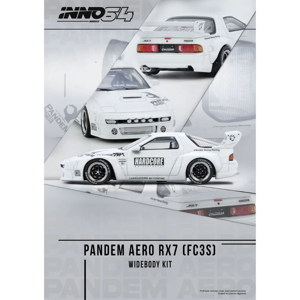 *EN CAMINO* Inno64 MAZDA RX7 (FC3S) "PANDEM AERO" Widebody Kit
