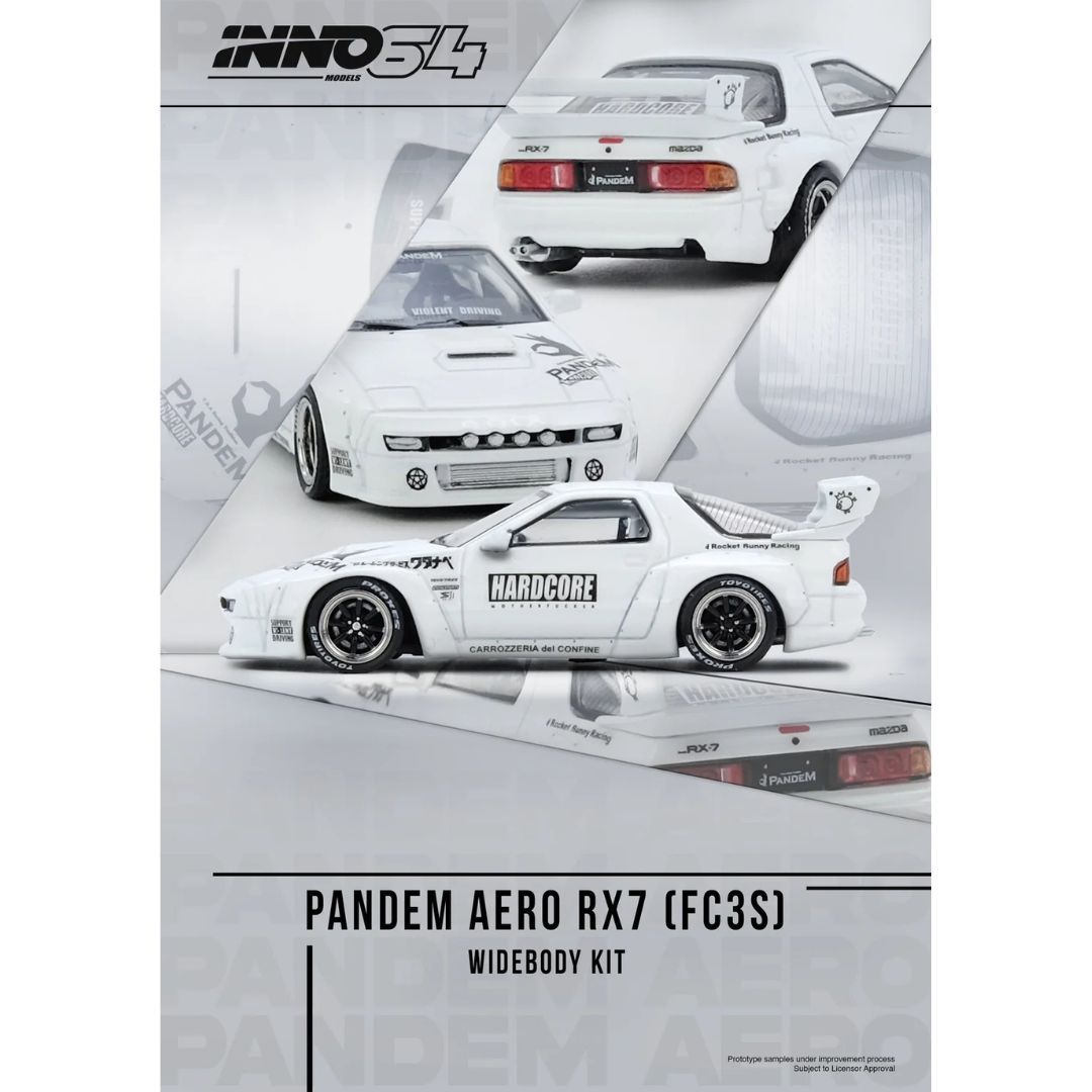 *EN CAMINO* Inno64 MAZDA RX7 (FC3S) "PANDEM AERO" Widebody Kit