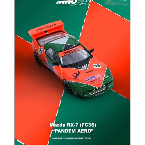 *EN CAMINO* Inno64 Mazda RX-7 FC3S Pandem Aero Hong Kong Toy Car Salon 2025