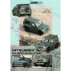 *EN CAMINO* Inno64 Mitsubishi Pajero Evolution Satin Green