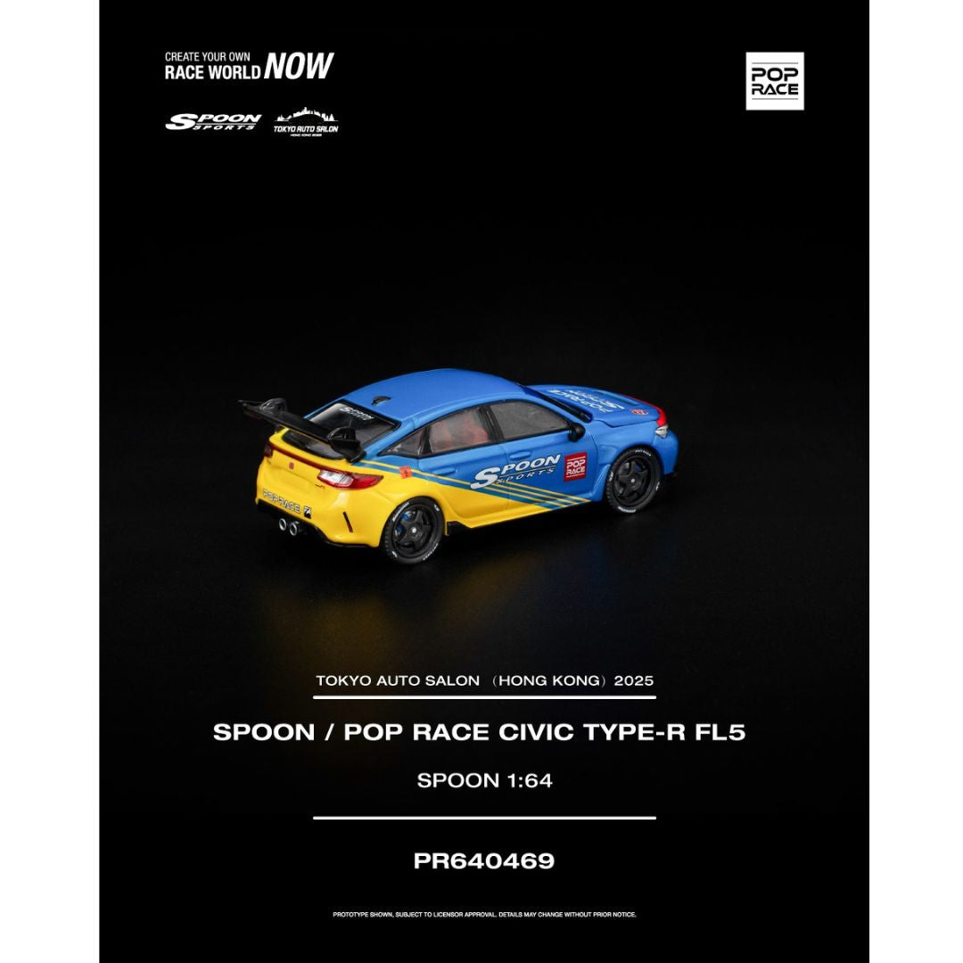 *PRE-ORDER* Pop Race Honda Civic Type-R (FL5) Spoon | 2025 Hong Kong Tokyo Auto Salon