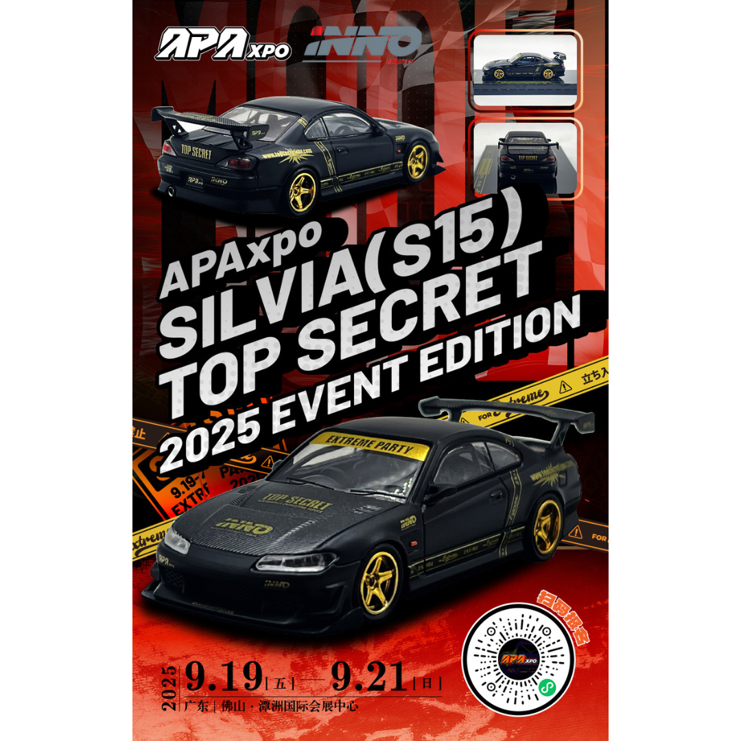 *PRE-ORDER* Inno64 Nissan Silvia S15 Top Secret | 2025 Auto Passion Alliance (APA)