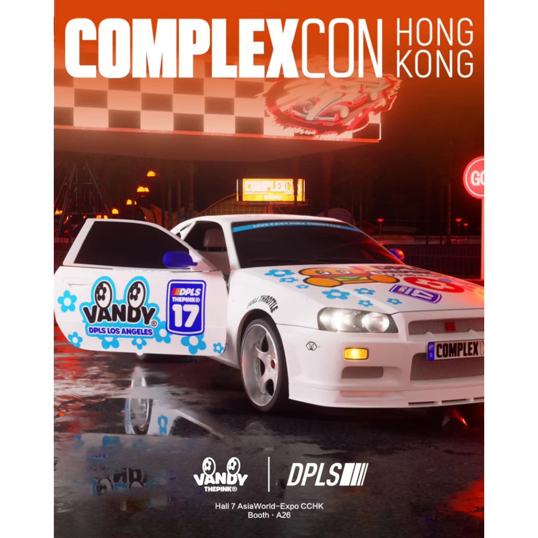 Inno 64 Nissan Skyline R34 DPLS x Vandy The Pink ComplexCon