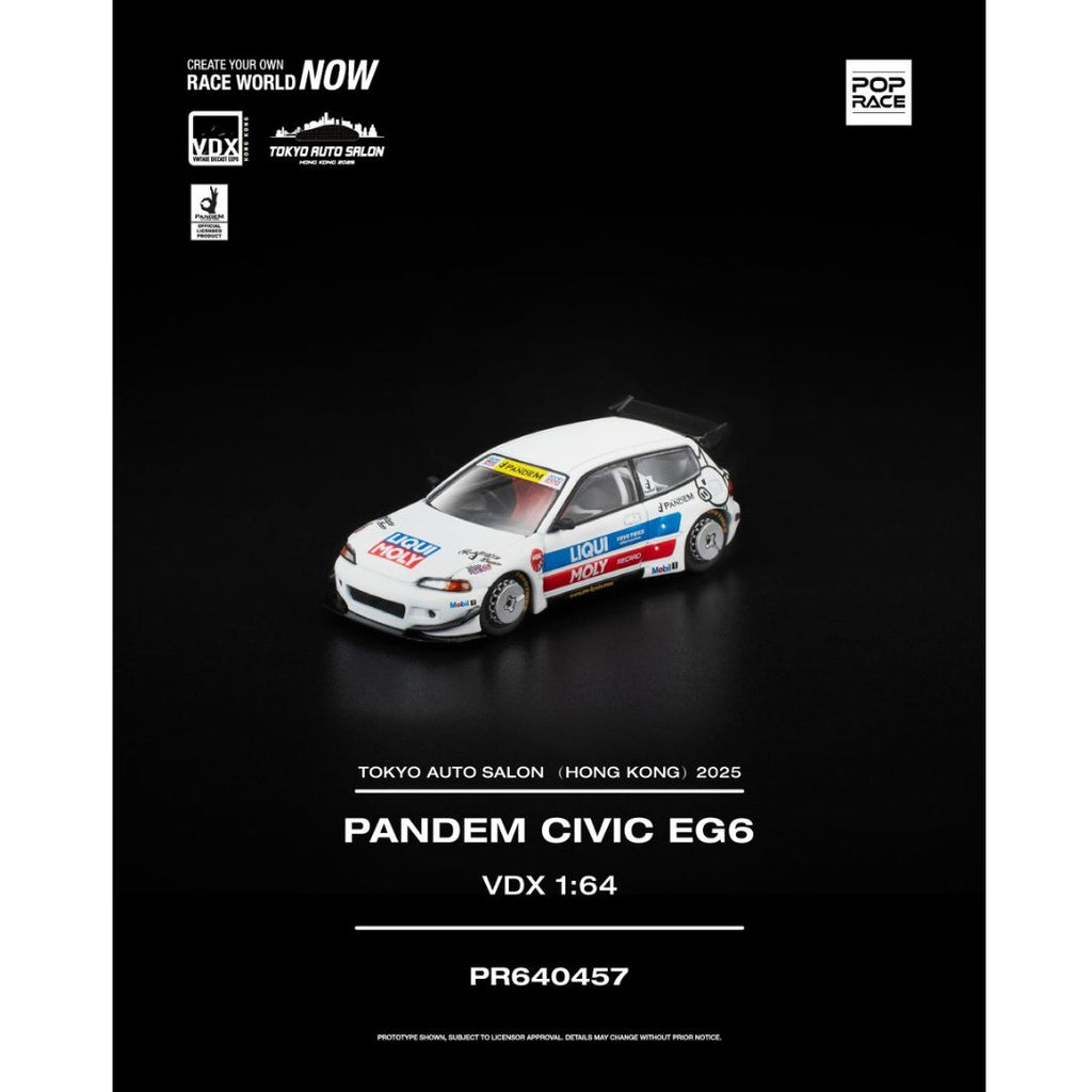 *PRE-ORDER* Pop Race Pandem Civic EG6 | 2025 Hong Kong Tokyo Auto Salon
