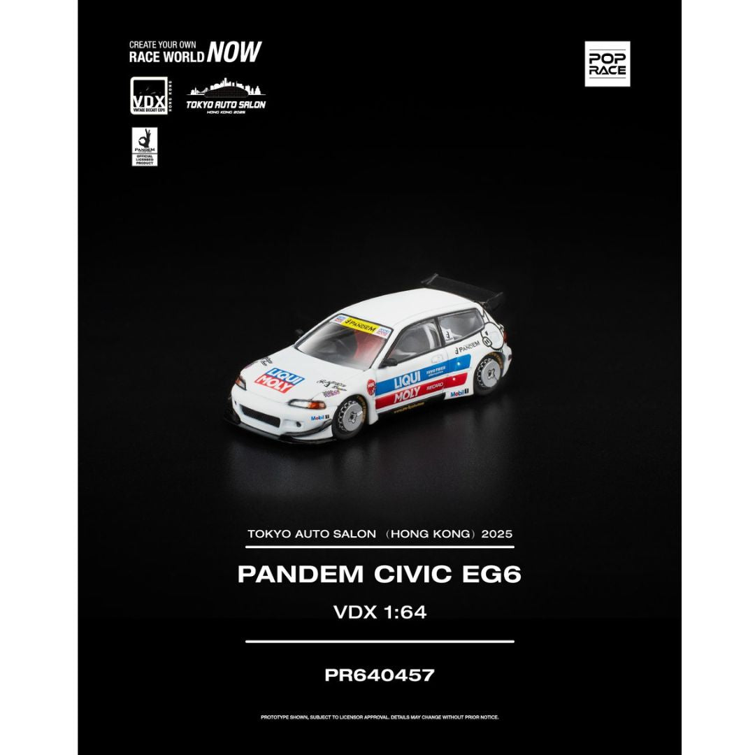 *PRE-ORDER* Pop Race Pandem Civic EG6 | 2025 Hong Kong Tokyo Auto Salon