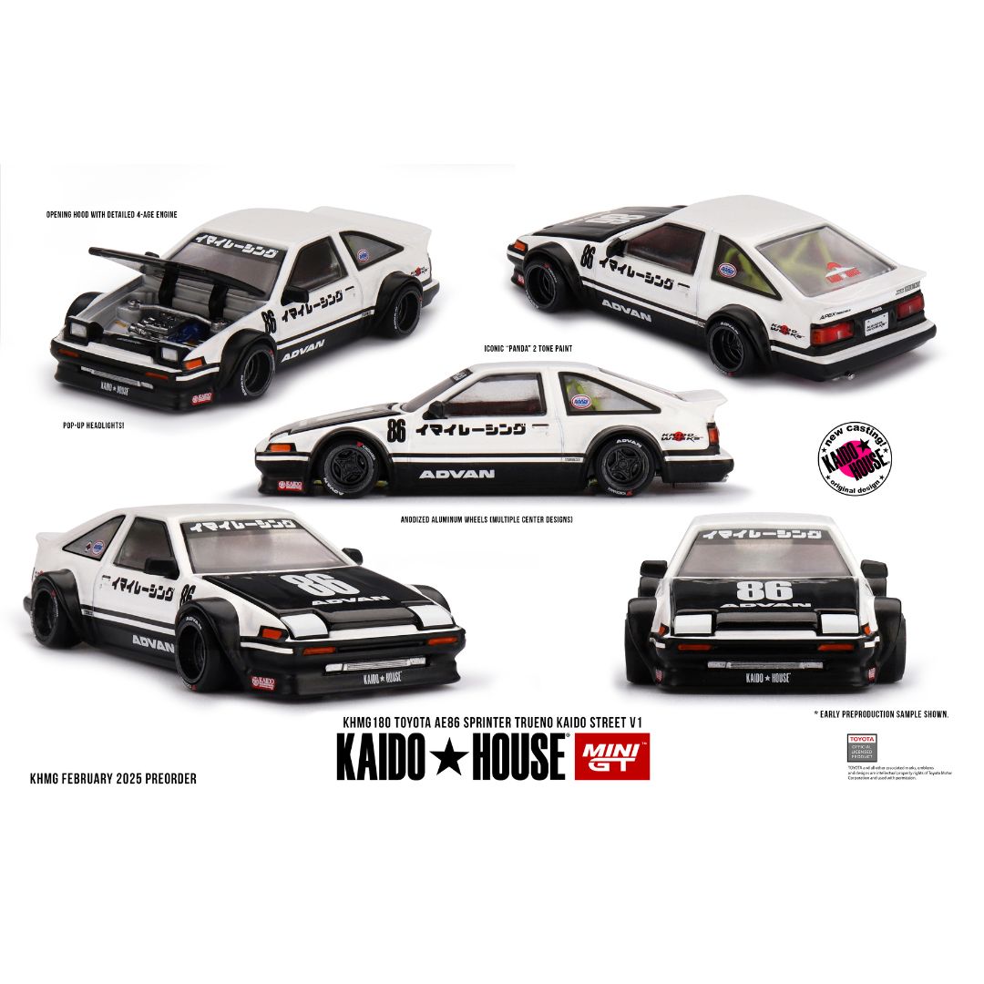 *EN CAMINO* Kaido House Toyota AE86 Sprinter Trueno Kaido Street V1  - 180