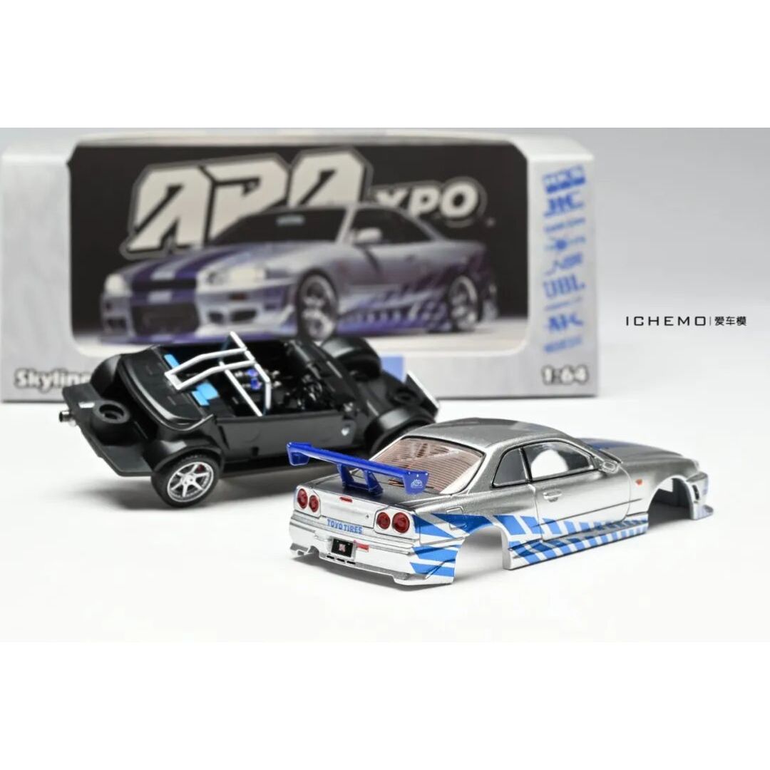 *PRE-ORDER* KOD x GFCC Nissan Skyline GT-R R34 2 Fast 2 Furious | 2025 Auto Passion Alliance (APA)