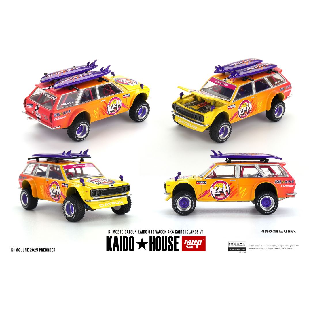 *EN CAMINO* Kaido House Datsun KAIDO 510 Wagon 4x4 Kaido ISLANDS V1 - 210