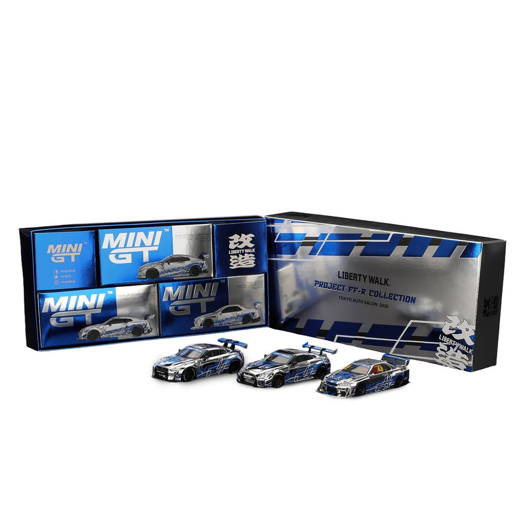 *PRE-ORDER* Mini GT Project FF-R Collection 3 car Set | 2026 Tokyo Auto Salon