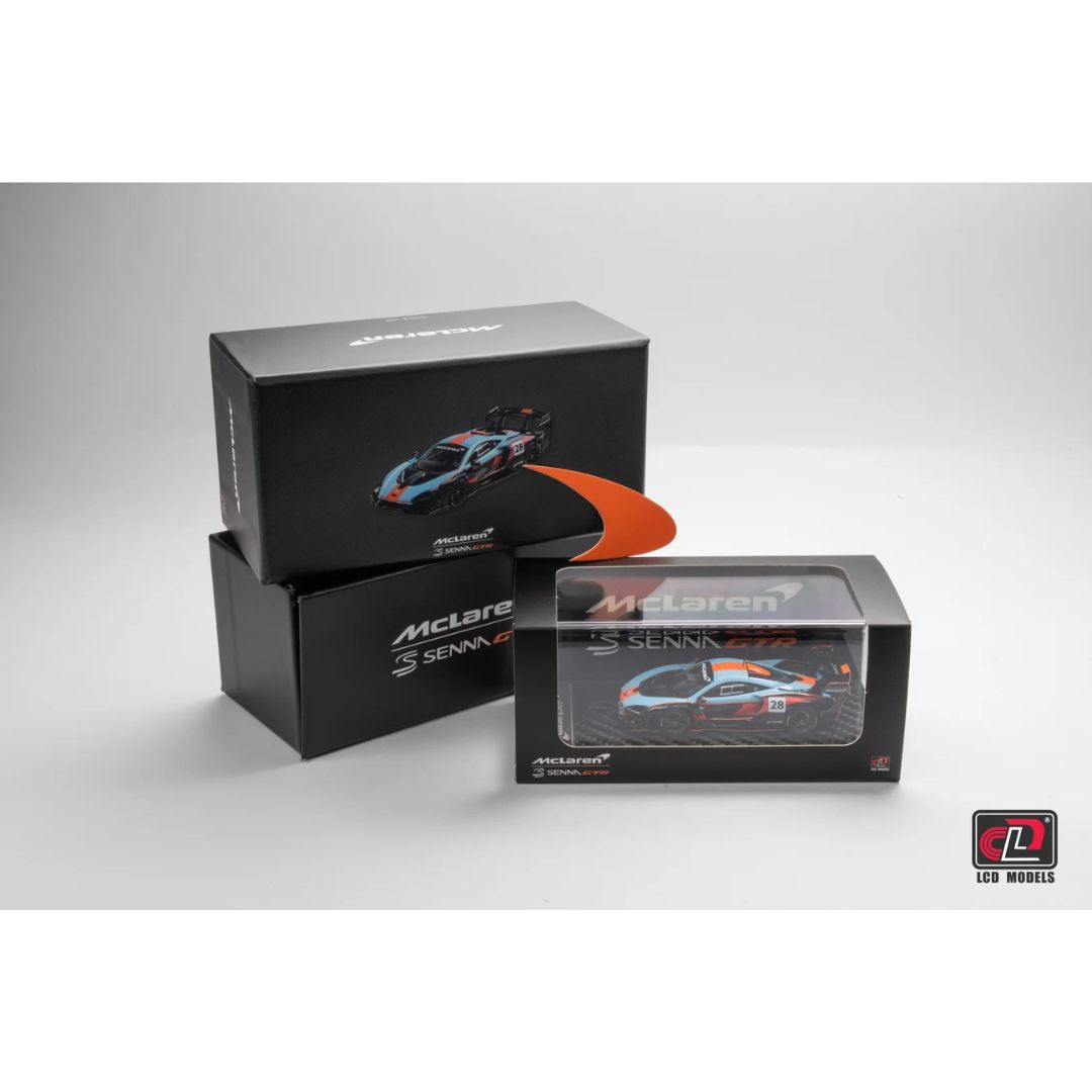 *PRE-ORDER* LCD Models McLaren Senna GTR Gulf | 2025 Auto Passion Alliance (APA)