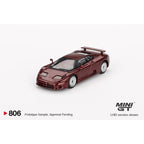 Mini GT Bugatti EB110 GT Dark Red Metallic 1995 - 806
