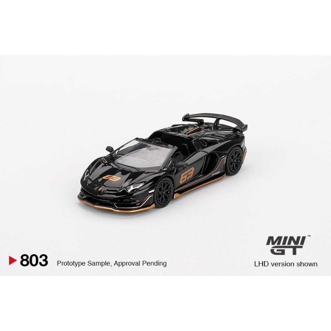 Mini GT Lamborghini Aventador SVJ 63 Roadster - 803