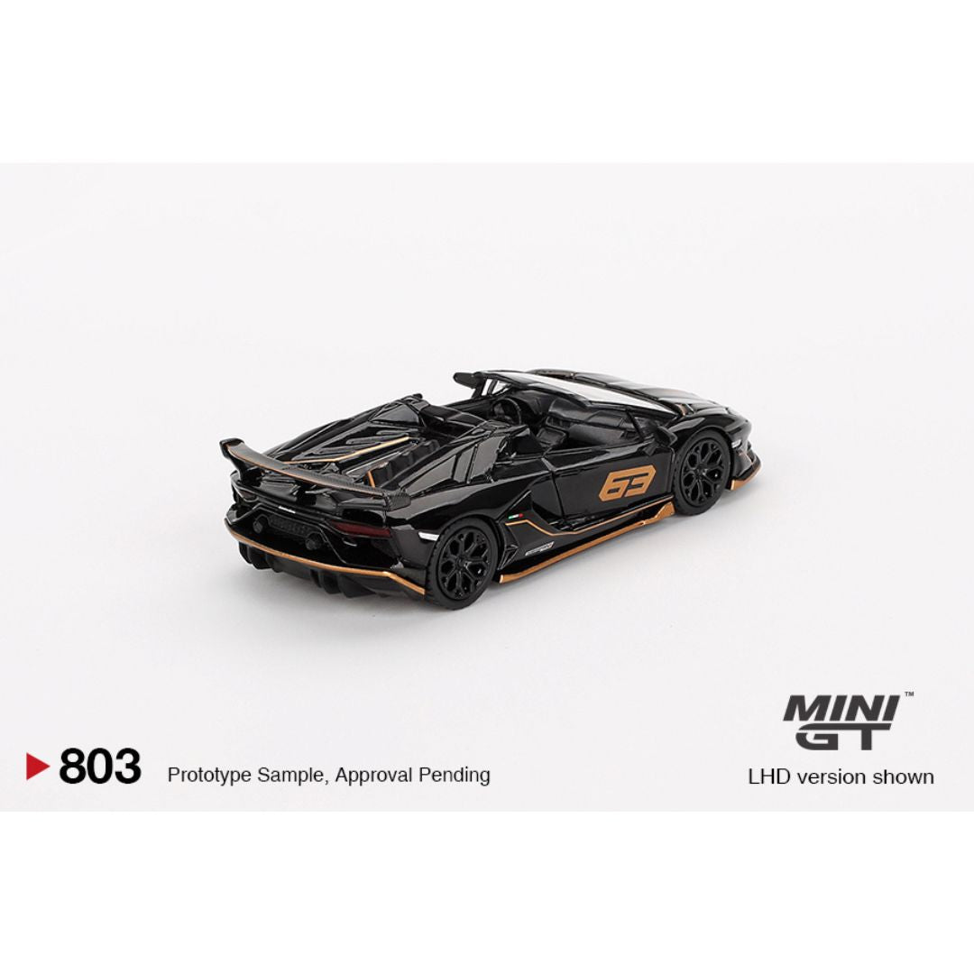 Mini GT Lamborghini Aventador SVJ 63 Roadster - 803