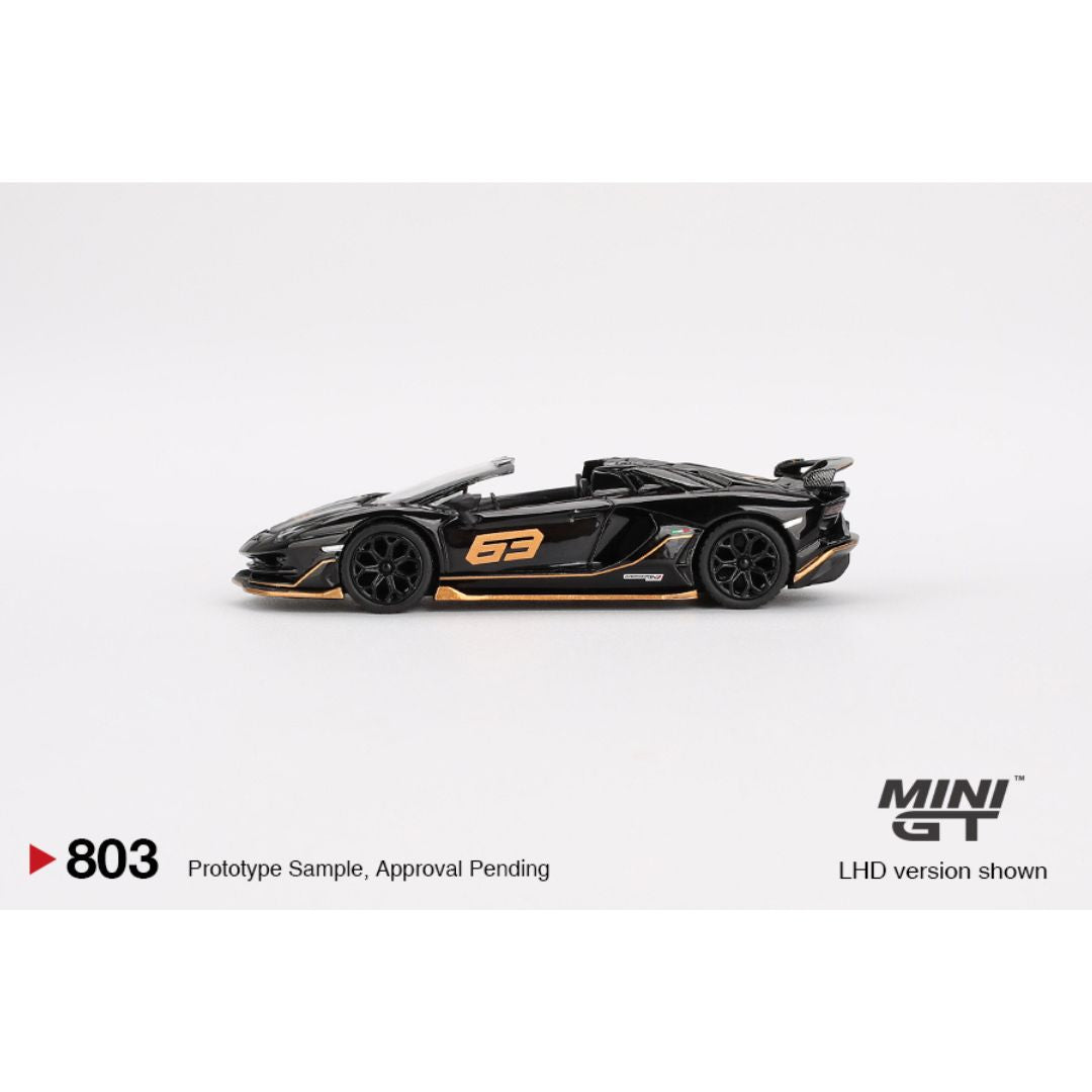 Mini GT Lamborghini Aventador SVJ 63 Roadster - 803