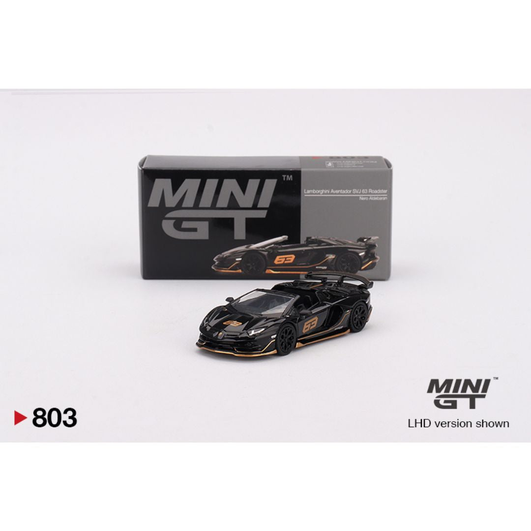 Mini GT Lamborghini Aventador SVJ 63 Roadster - 803