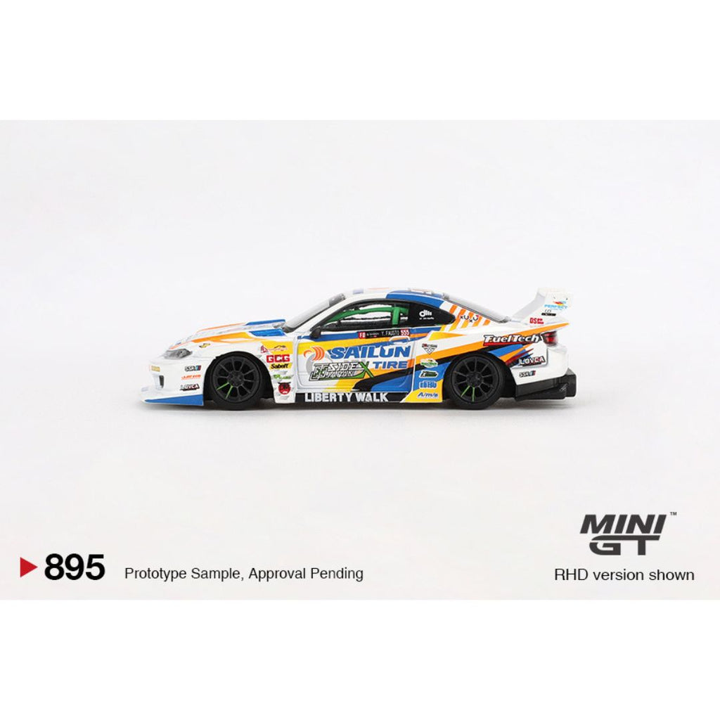 Mini GT LB-Super Silhouette Nissan S15 Silvia #555 - 895