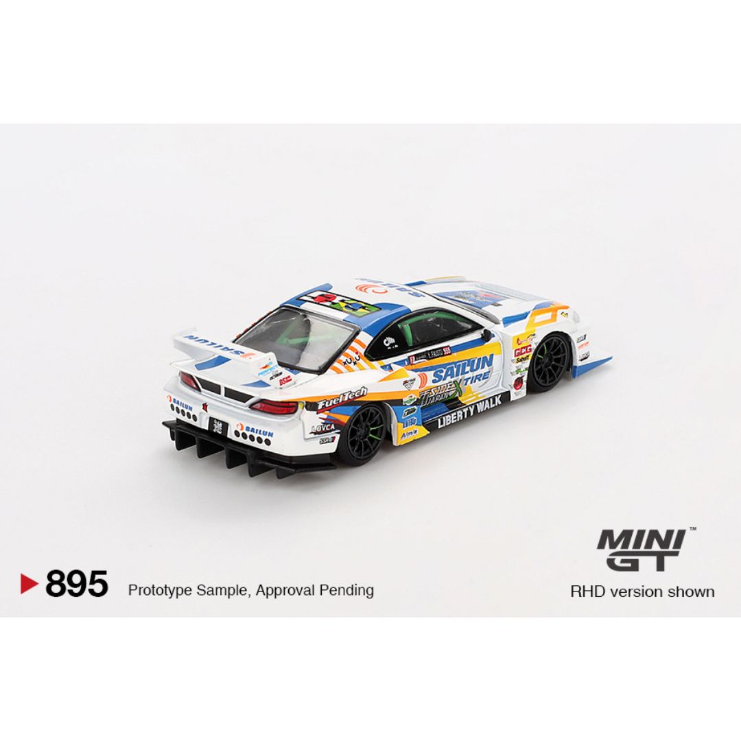 Mini GT LB-Super Silhouette Nissan S15 Silvia #555 - 895