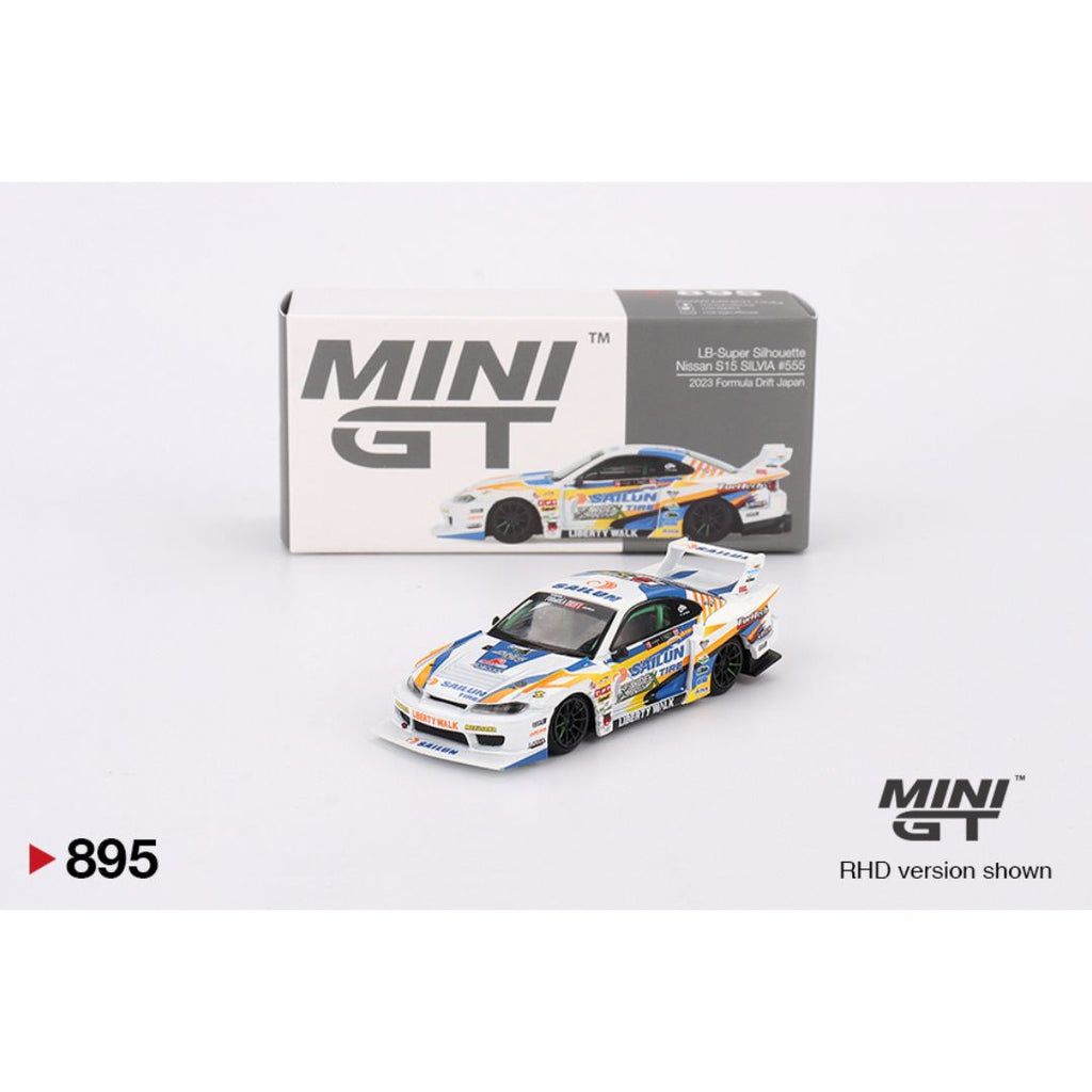 Mini GT LB-Super Silhouette Nissan S15 Silvia #555 - 895