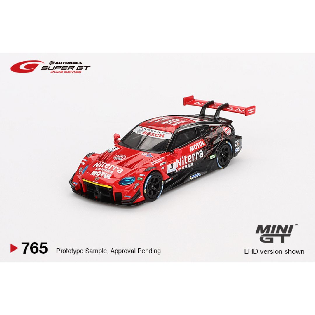 Mini GT Nissan Z GT500 #3 "Niterra MOTUL Z" NDDP RACING 2023 SUPER GT SERIES - 765