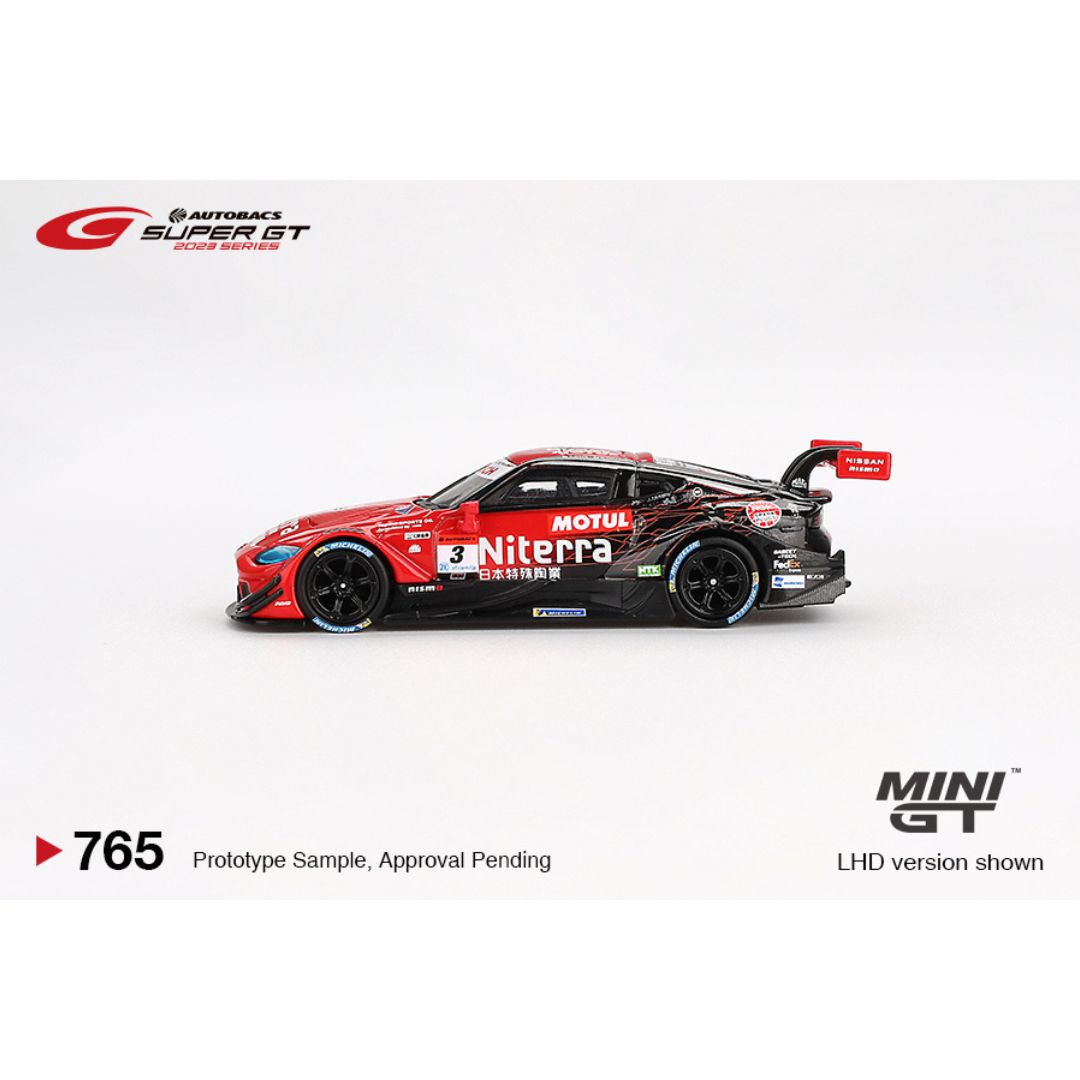 Mini GT Nissan Z GT500 #3 "Niterra MOTUL Z" NDDP RACING 2023 SUPER GT SERIES - 765