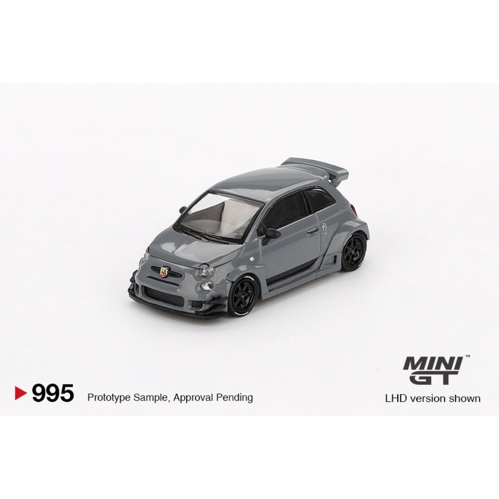 Mini GT Abarth 595 LB-WORKS x Abas Works Grey - 995