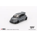 Mini GT Abarth 595 LB-WORKS x Abas Works Grey - 995