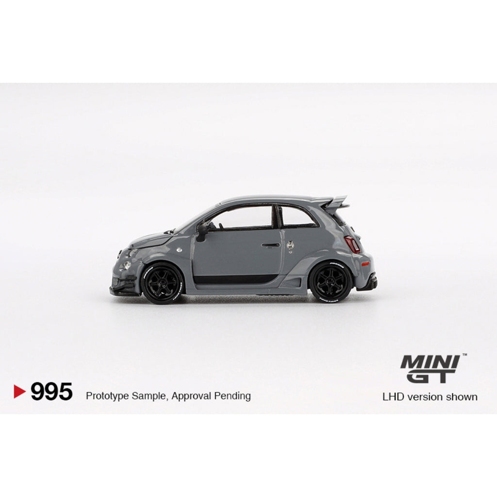 Mini GT Abarth 595 LB-WORKS x Abas Works Grey - 995