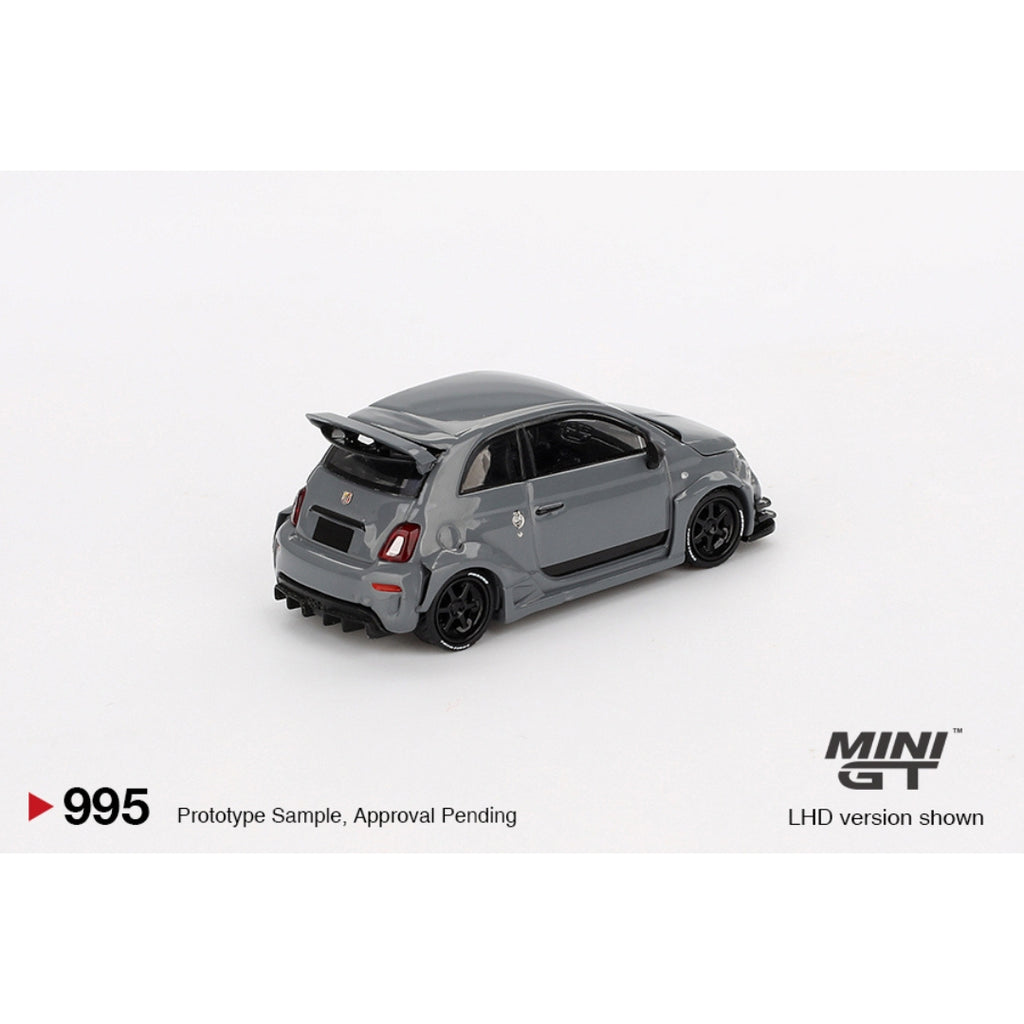 Mini GT Abarth 595 LB-WORKS x Abas Works Grey - 995