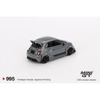 Mini GT Abarth 595 LB-WORKS x Abas Works Grey - 995