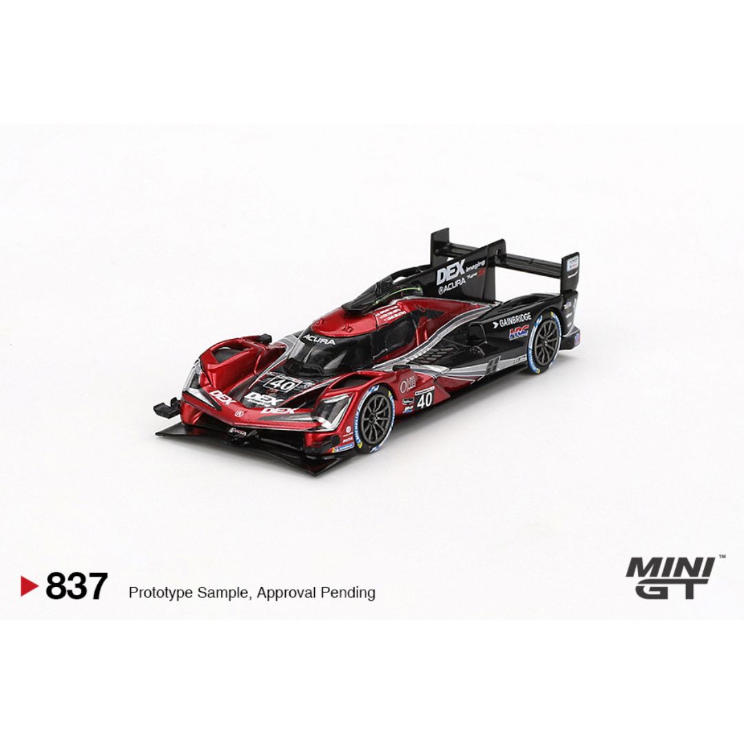 Mini GT Acura ARX-06 GTP #40 Wayne Taylor Racing with Andretti 2024 IMSA Sebring 12Hrs Winner - 837