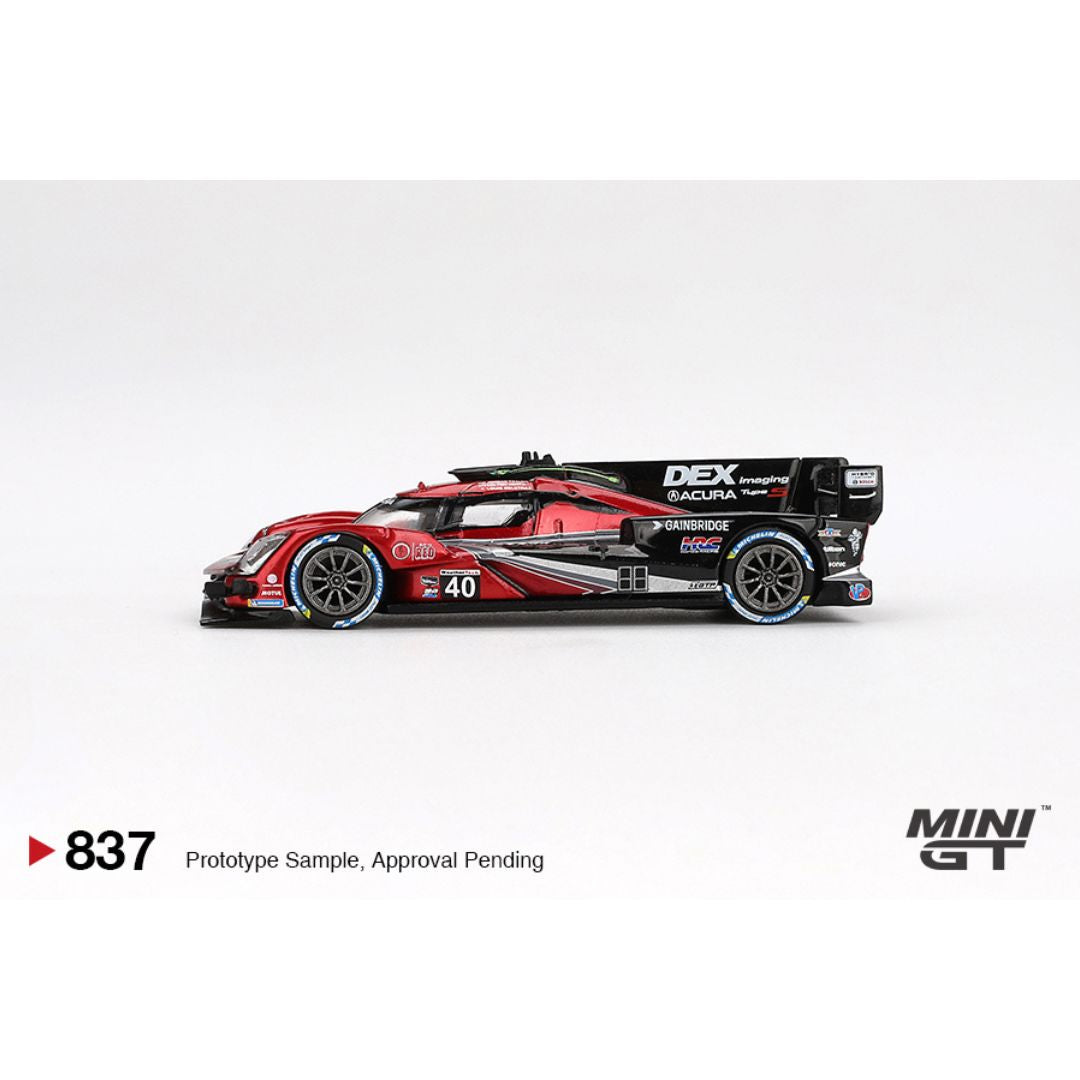 Mini GT Acura ARX-06 GTP #40 Wayne Taylor Racing with Andretti 2024 IMSA Sebring 12Hrs Winner - 837
